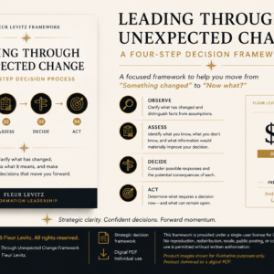 Leading Through Unexpected Change